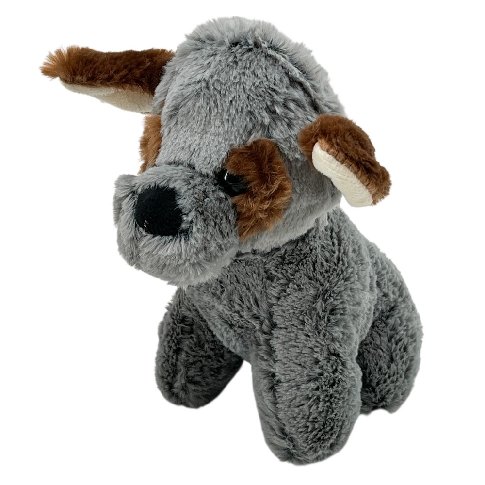 Gray Style Plush Dog Stuffed Animal Soft Toy 9 Inch World Plush Inc Odd Colors